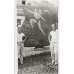 WWII Pontiac Squaw B-24 Nose Art Photo