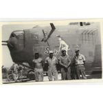 WWII Snooky And Crew B-24 Nose Art Photo