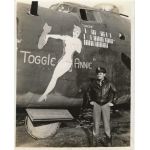 WWII Toggle Annie B-24 Nose Art Photo