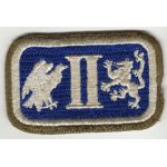 WWII 2nd Corps OD Border Patch