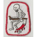 Vietnam US Air Force 13th Bomb Squadron Oscar The Skeleton Patch