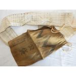 WWII Japanese Mr Ogasawara Choichki Identified Comfort Bag & Sennabarri