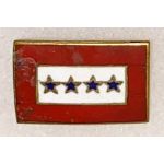 WWI Or WWII Four Star Son In Service Patriotic / Sweetheart Pin