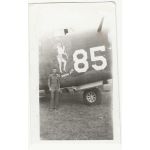 WWII MISS SNOW JOB B-24 Nose Art Photo