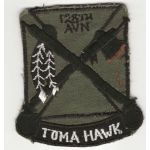 Vietnam 128th Aviation Company TOMAHAWK Pocket Patch