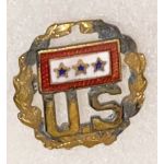 WWI Three Star Son In Service Patriotic / Sweetheart Pin