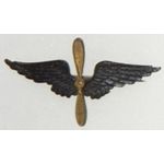 WWI Air Service Officers Collar Device