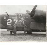 WWII The Pontiac Squaw B-24 Nose Art Photo