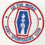 442nd RCT Sportsman's Club Patch