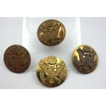 WWII US Army NCO Cap Badges