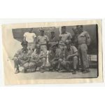 WWII Snooky B-24 Crew & Nose Art Photo