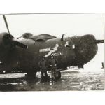 WWII Abroad Abroad  B-24 Nose Art Photo