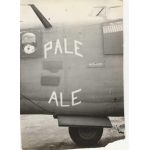 WWII Pale Ale B-24 Nose Art Photo