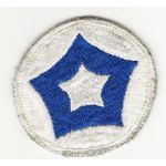 WWII 5th Service Command Reverse Color Shoulder Patch