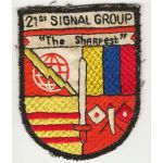 Vietnam 21st Signal Group THE SHARPEST Pocket Patch