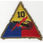 WWII 10th  Armor Division WOOLIE Patch