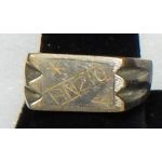 WWII Anzio 1944 Trench Art Ring