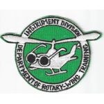 Vietnam US Army Instrument Division Department Of Rotary Wing Training Helicopter Pocket Patch