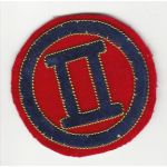ROK / South Korean Army II Corps Bullion Patch