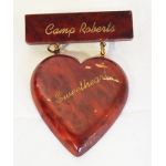 WWII era Hand Carved Camp Roberts Sweetheart Pin