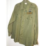 Vietnam 1st Model Exposed Button Tailor Modified Jungle Shirt