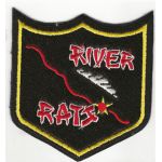 Vietnam US Air Force River Rats Squadron Patch