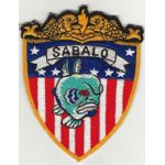 1960's U S Navy SS-302 USS Sabalo Submarine Patch