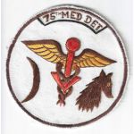 Vietnam 75th Medical Detachment Veterinary Pocket Patch