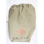 WWII era US Navy personal effects bag