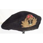 WWII era Royal Navy Beret with Bullion Insignia