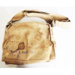 WWI US Army 307th Engineer Battalion 82nd Infantry Division Marked Gas Mask Bag