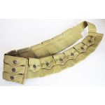 WWI era M1912 Cavalry Bandolier in pea green