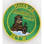 1990's US Marine Corps MATCS-18 Detachment A ALF Squadron Patch