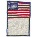 Korean War US & United Nations Back Flag Patch