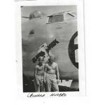 WWII Black Jack B-24 Nose Art Photo