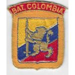 Korean War Columbian Forces In Korea Patch