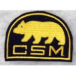 WWII California State Militia Patch