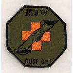 Vietnam 159th Helicopter Ambulance DUST OFF Pocket Patch