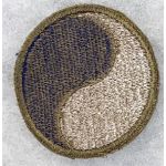 WWII 29th Division Greenback Patch