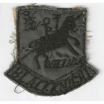 Vietnam 3rd Squadron 5th Cavalry BLACK KNIGHT Pocket Patch