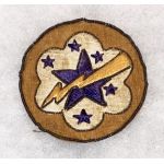 Western Pacific Forces Bullion Patch With Snaps On Reverse