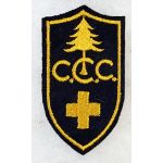 Pre-WWII CCC / Civilian Conservation Corps Medical Patch.