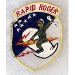 Vietnam US Air Force Rapid Roger Operation Squadron Patch