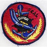 Vietnam Era Cambodian Navy SEAL / DIVER Patch