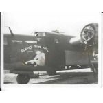 WWII Sleep Time Gal B-24 Nose Art Photo