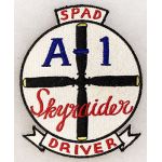 Vietnam US Navy A-1 Skyraider Spad Driver Squadron Patch