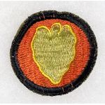 Korean War 24th Division Japanese Made Patch