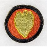 Korean War 24th Division Japanese Made Patch