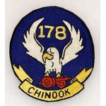 Vietnam 178th Assault Support Helicopter Company CHINOOK Pocket Patch