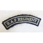 WWII era RAF Regiment Shoulder Tab